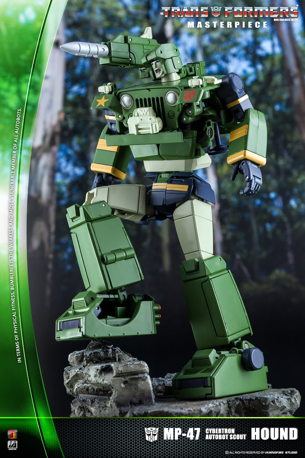 Takara Transformers MP-47 Hound - IAMNOFIRE Toy Photography Gallery